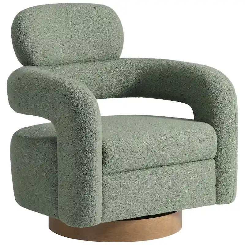 Fauteuil pivotant Sherpa large de 29 po
