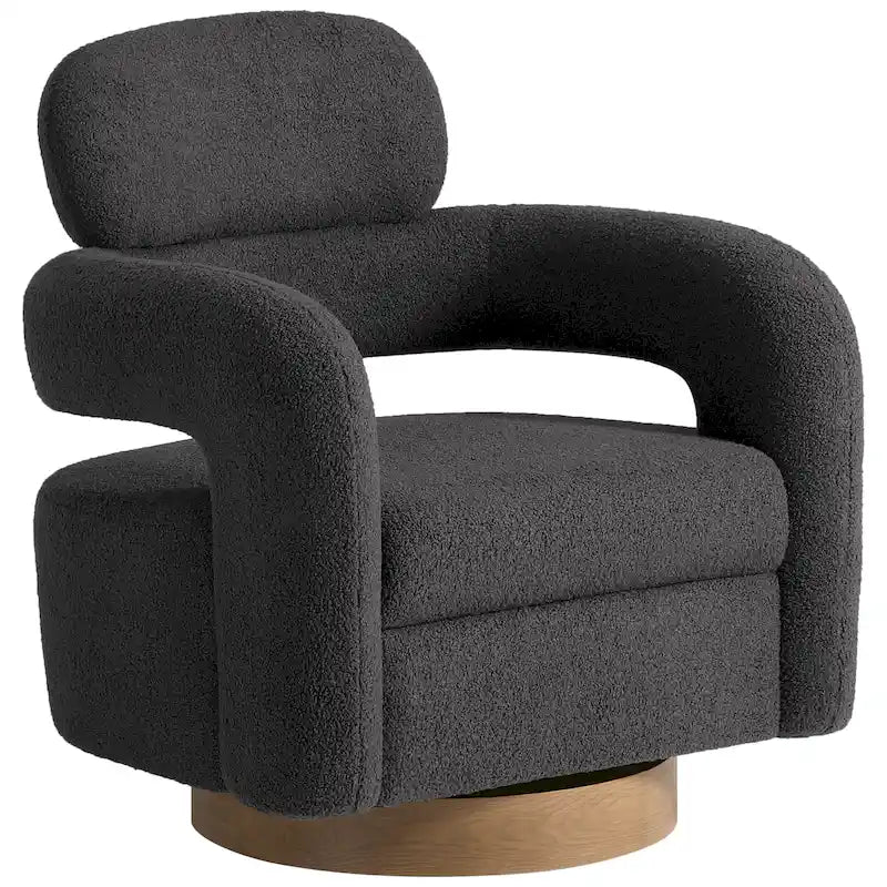 Fauteuil pivotant Sherpa large de 29 po