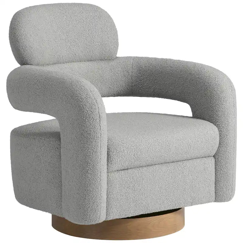 Fauteuil pivotant Sherpa large de 29 po