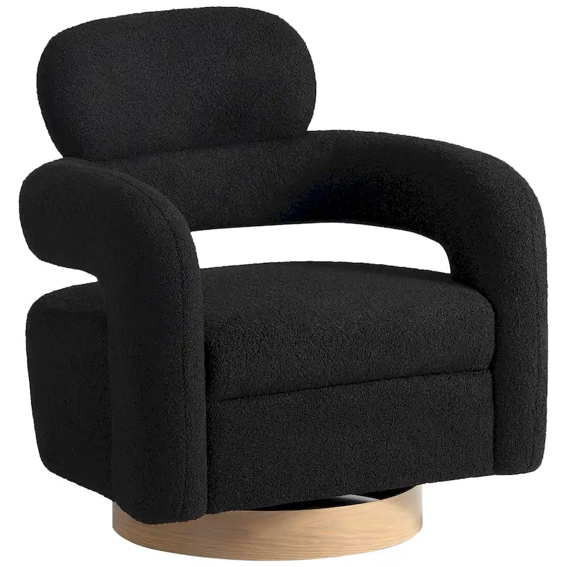 Fauteuil pivotant Sherpa large de 29 po