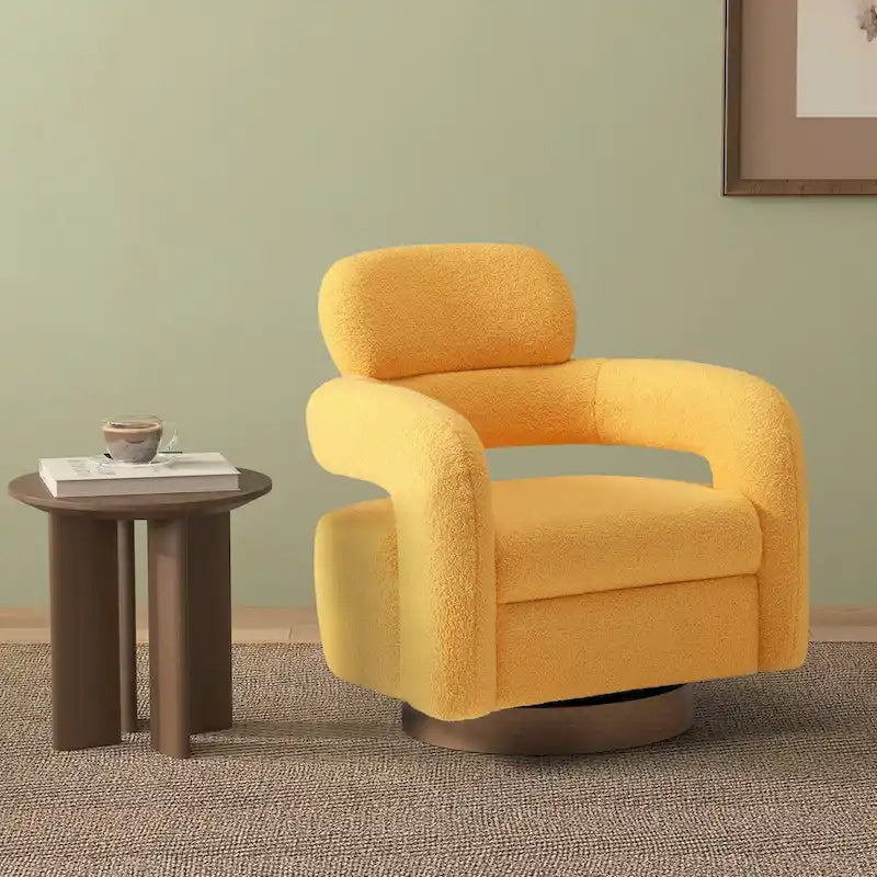 Fauteuil pivotant Sherpa large de 29 po