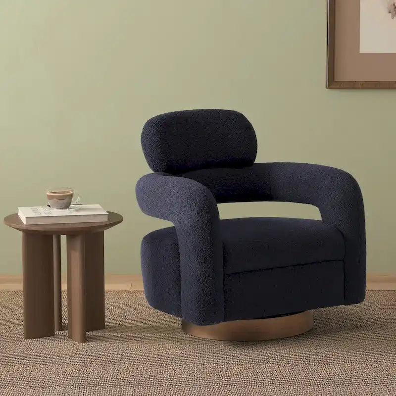 Fauteuil pivotant Sherpa large de 29 po