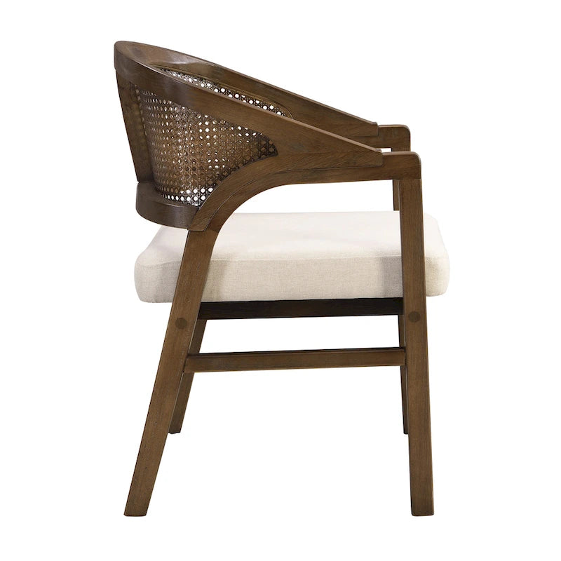 Chaise de salle à manger cannée (lot de 2)