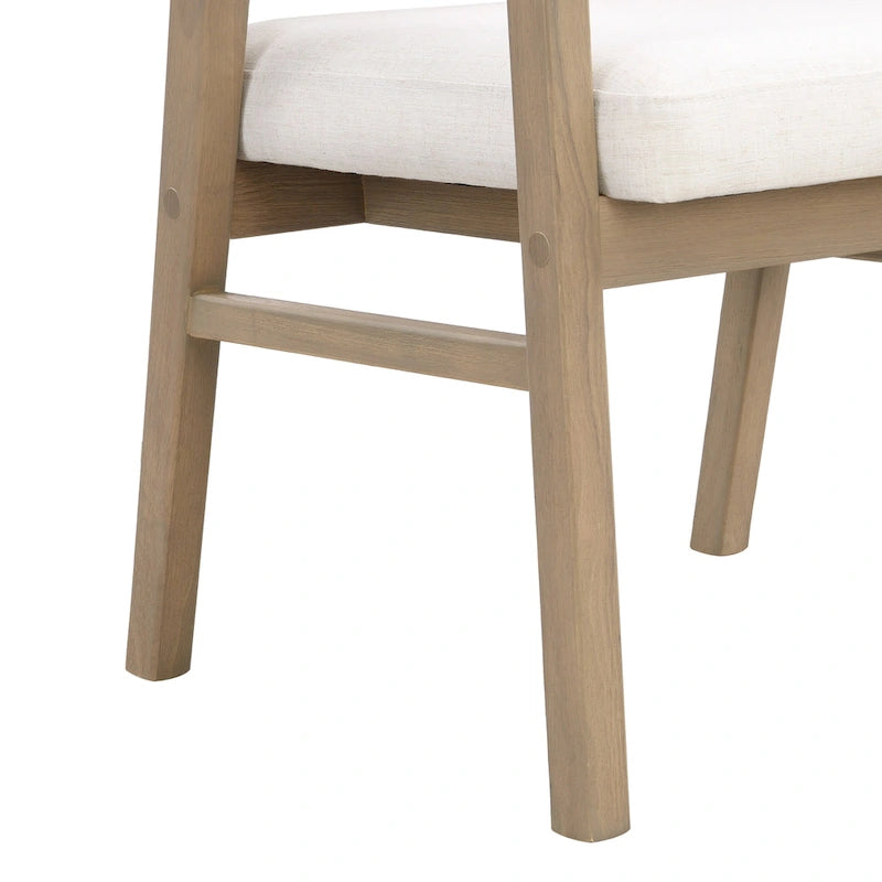 Chaise de salle à manger cannée (lot de 2)