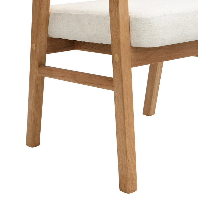 Chaise de salle à manger cannée (lot de 2)
