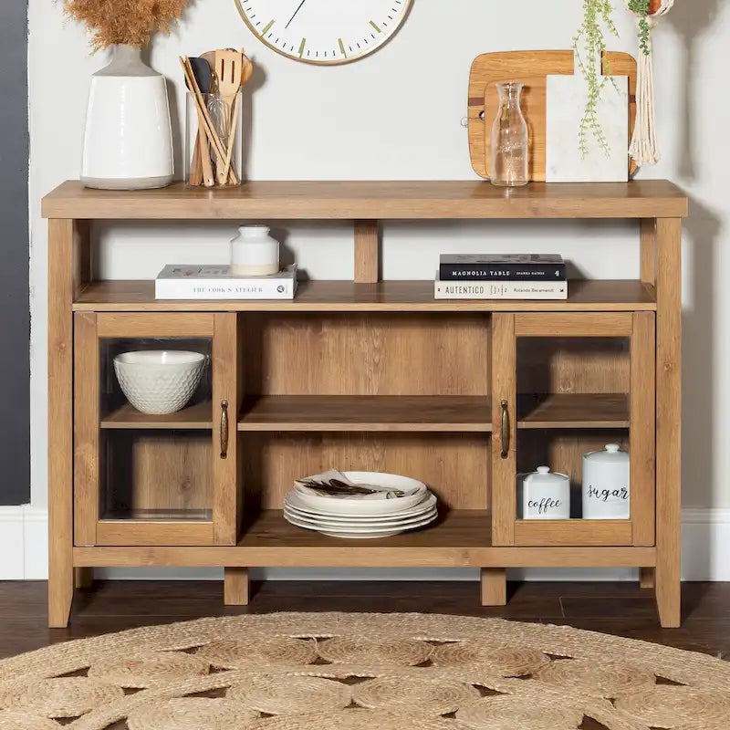 Console TV buffet haute 52 pouces