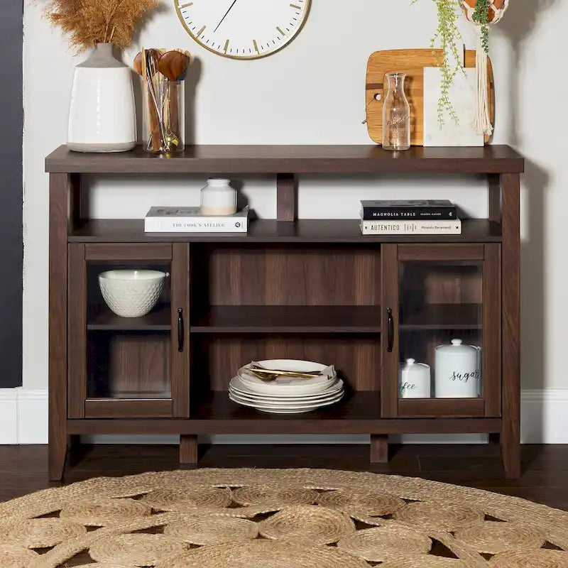 Console TV buffet haute 52 pouces