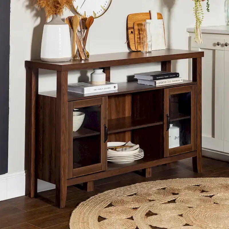 Console TV buffet haute 52 pouces