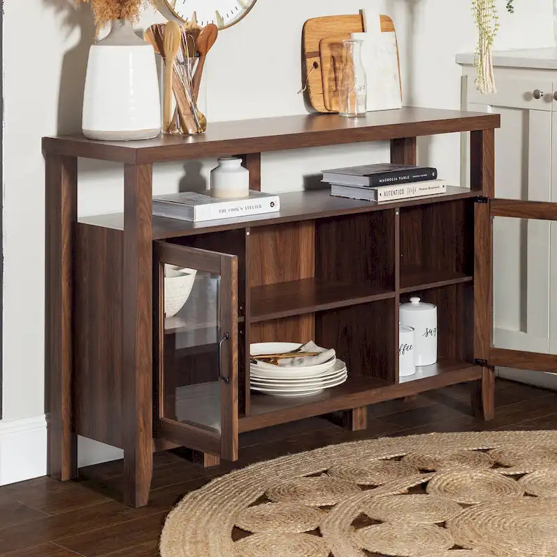 Console TV buffet haute 52 pouces