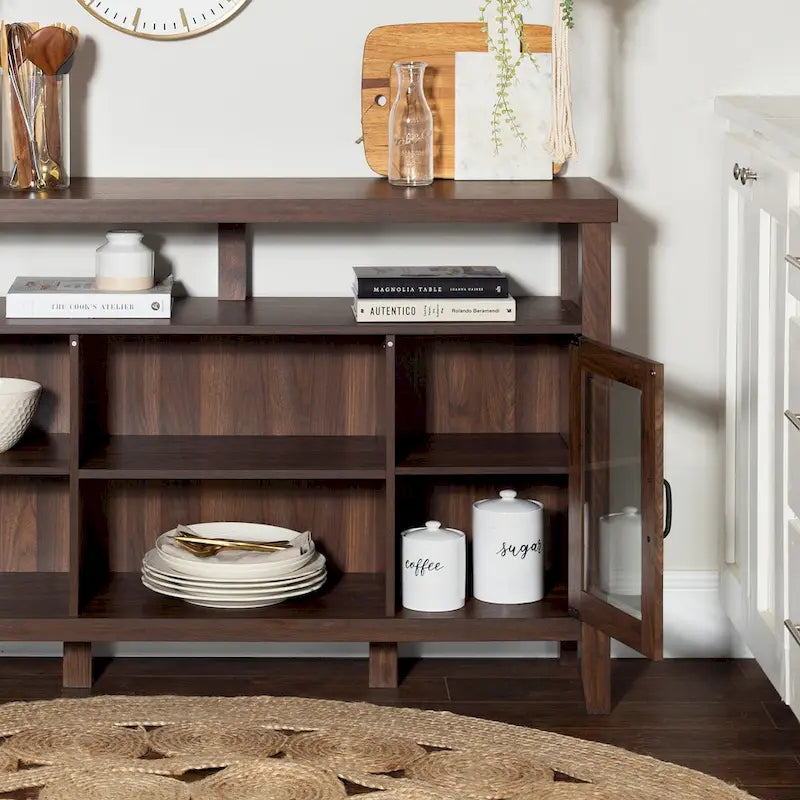 Console TV buffet haute 52 pouces