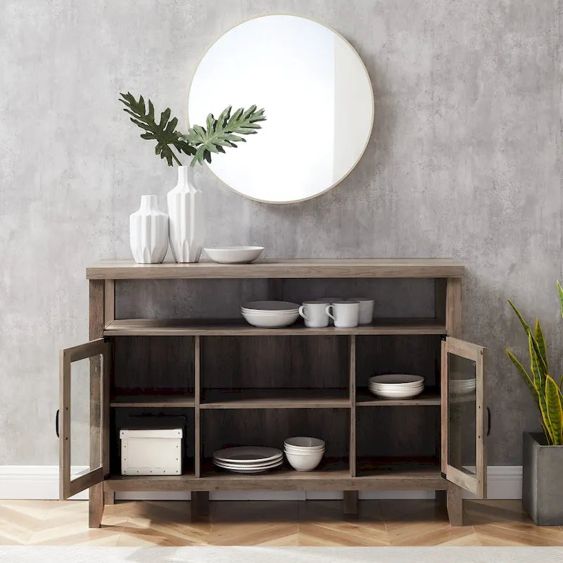 Console TV buffet haute 52 pouces