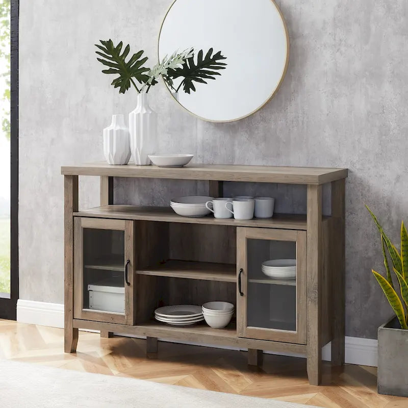 Console TV buffet haute 52 pouces