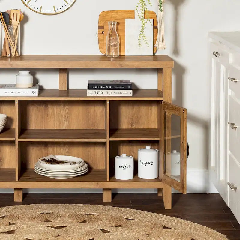 Console TV buffet haute 52 pouces