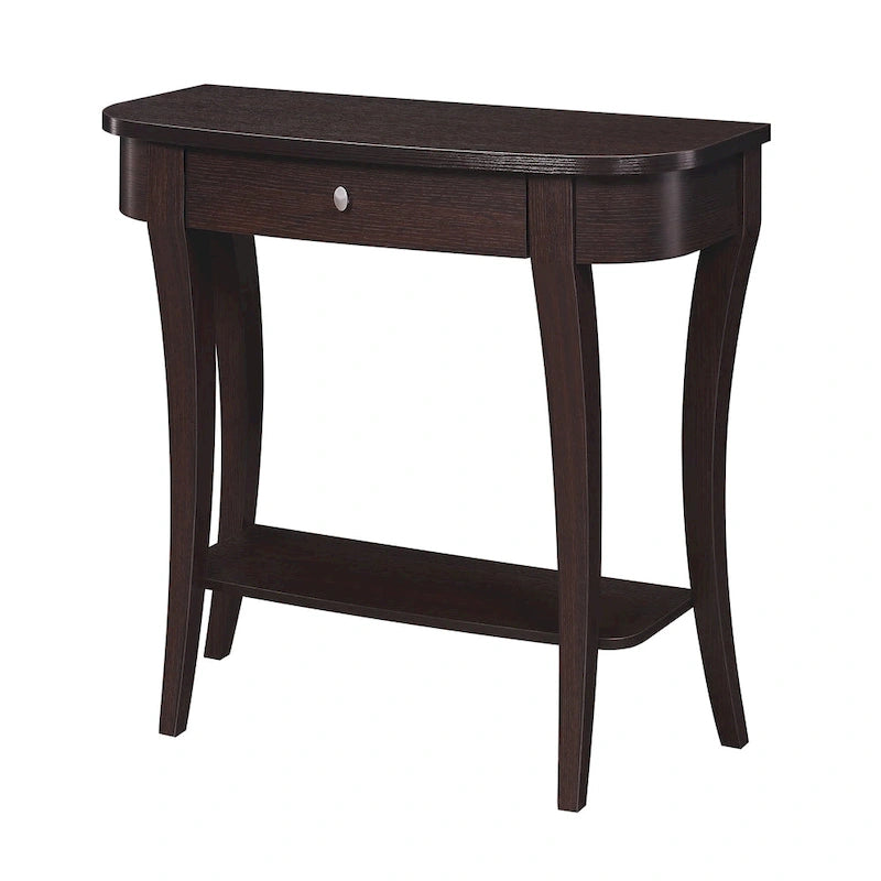 Console à 1 tiroir avec étagère