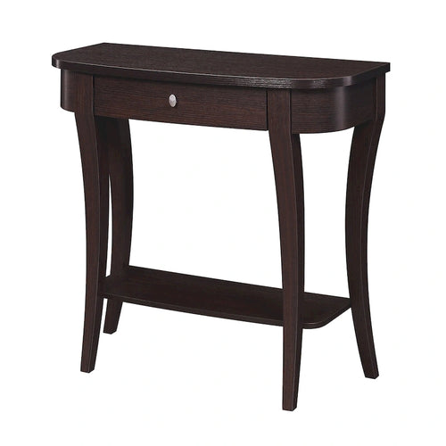 Console à 1 tiroir avec étagère