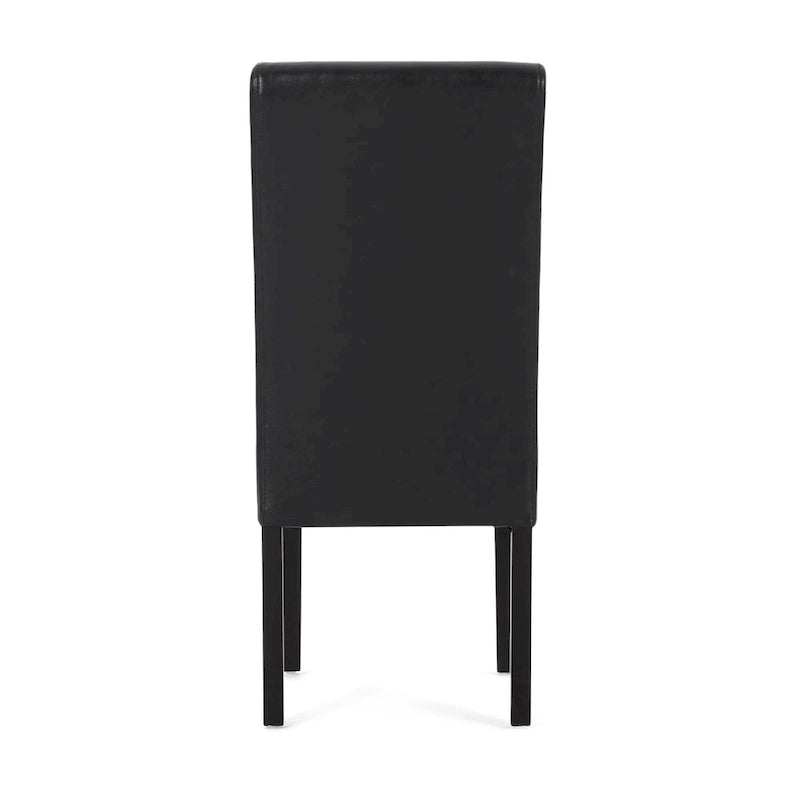 Chaises de salle à manger capitonnées à surpiqûres en T (lot de 6) par