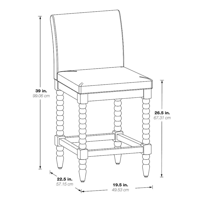 26 Tabouret pivotant