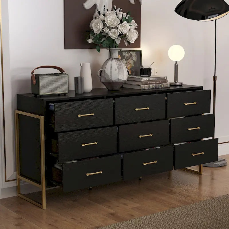 Grande commode 61,4 - Rangement abondant, tiroirs au design intemporel