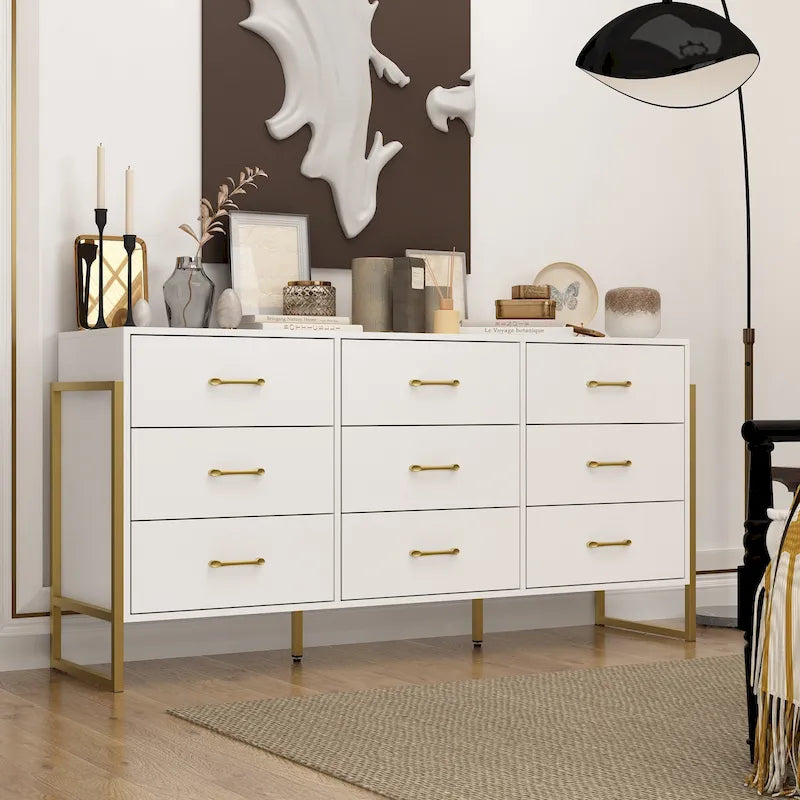Grande commode 61,4 - Rangement abondant, tiroirs au design intemporel