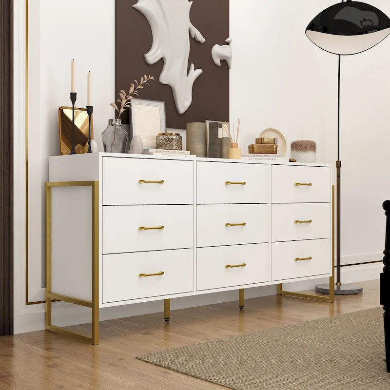 Grande commode 61,4 - Rangement abondant, tiroirs au design intemporel