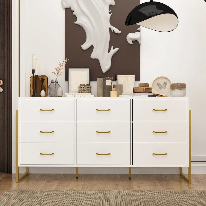 Grande commode 61,4 - Rangement abondant, tiroirs au design intemporel