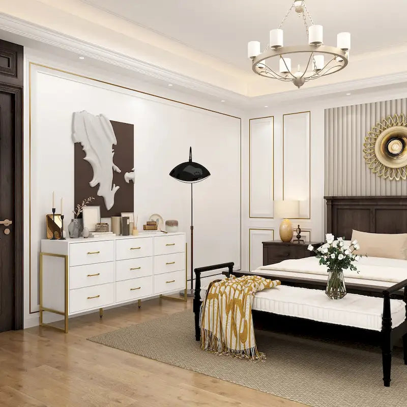 Grande commode 61,4 - Rangement abondant, tiroirs au design intemporel