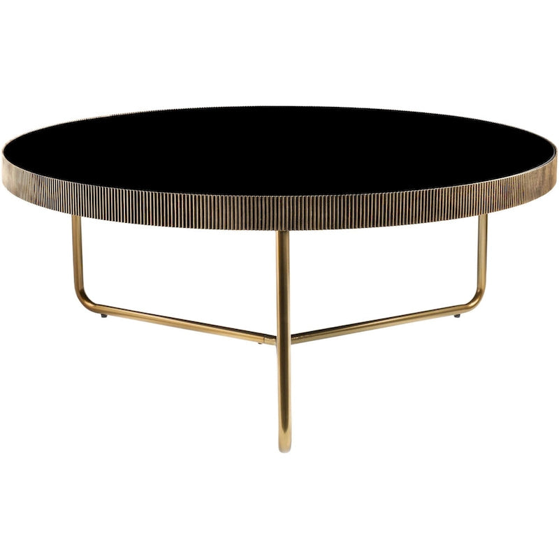 Table basse ronde faite à la main