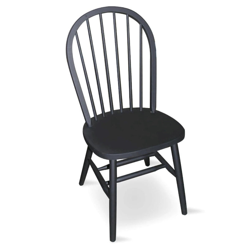 Chaise de salle à manger Windsor à dossier brochettes en bois massif