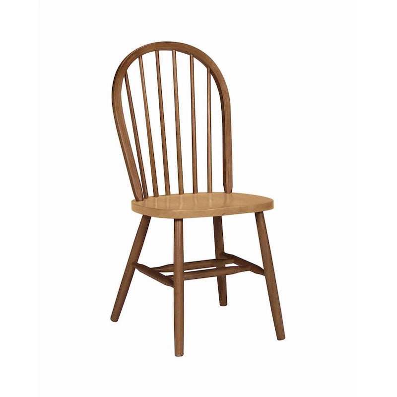 Chaise de salle à manger Windsor à dossier brochettes en bois massif