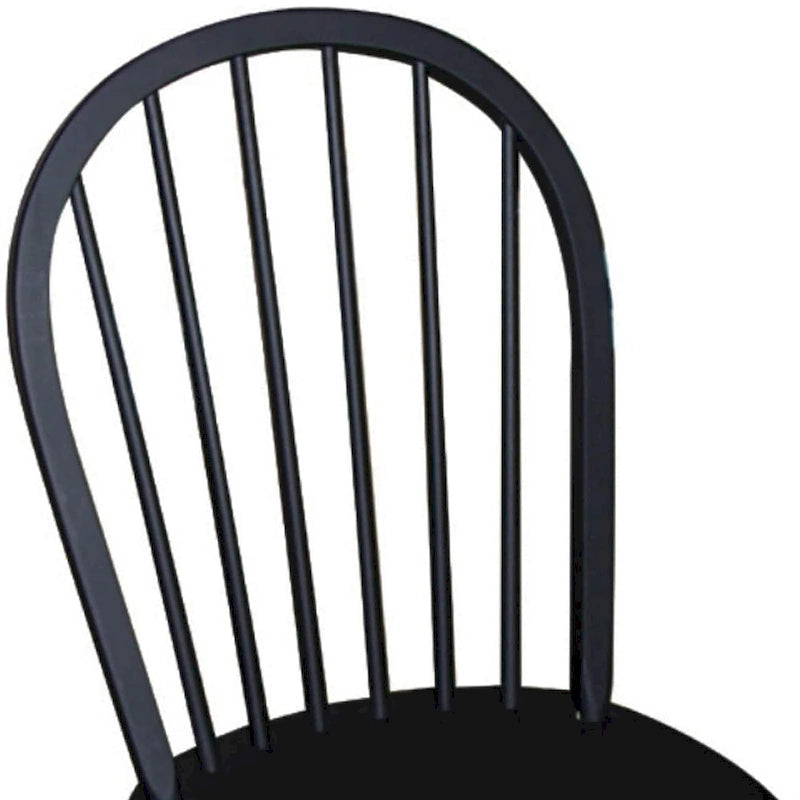 Chaise de salle à manger Windsor à dossier brochettes en bois massif