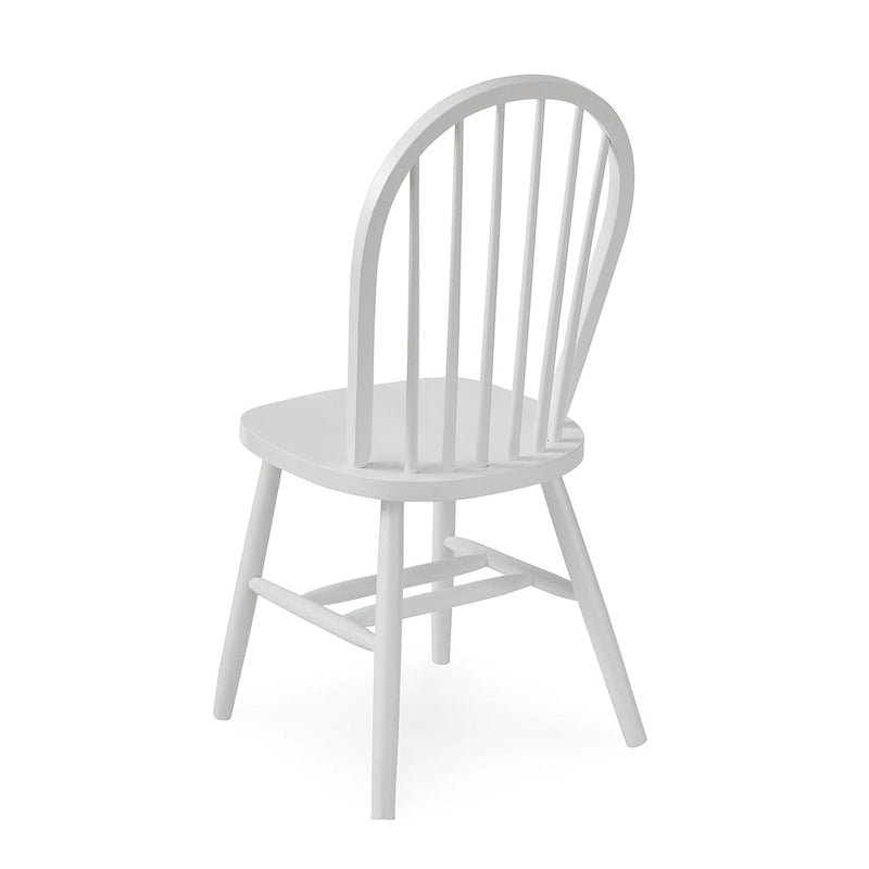 Chaise de salle à manger Windsor à dossier brochettes en bois massif