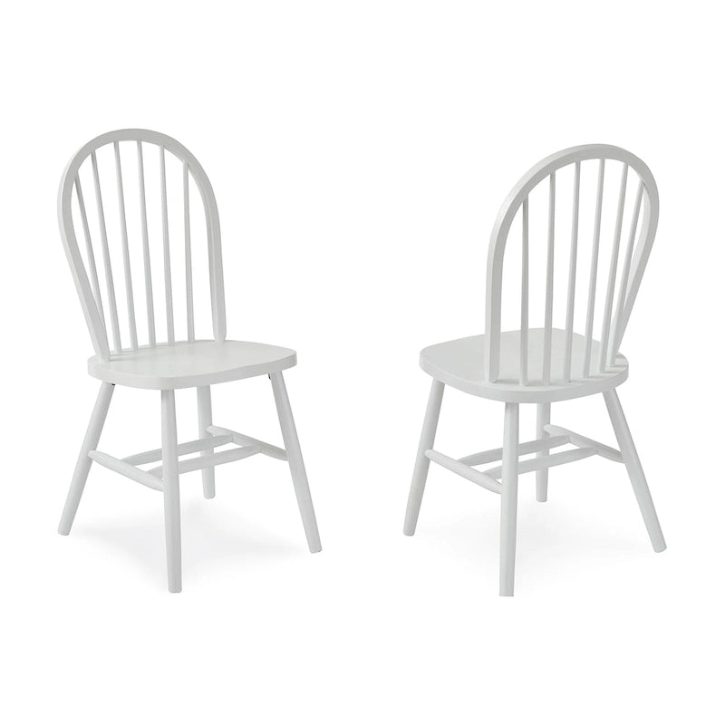 Chaise de salle à manger Windsor à dossier brochettes en bois massif
