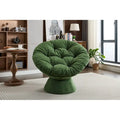 Fauteuil tonneau pivotant à 360° Grand fauteuil d'appoint pivotant