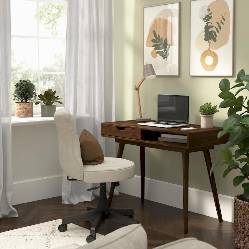 Bureau d'ordinateur 40W avec rangement