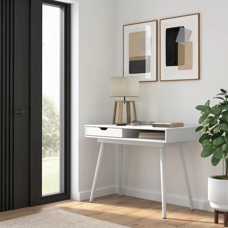 Bureau d'ordinateur 40W avec rangement
