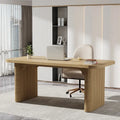 Bureau d'ordinateur 63 pour bureau à domicile, table d'écriture rectangulaire simple pour bureau d'étude ou chambre à coucher